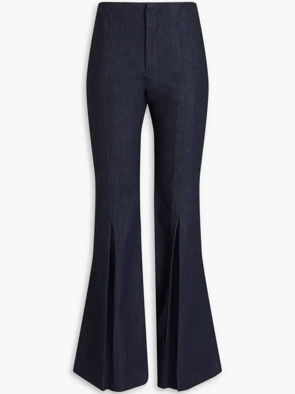 Frame Flared Front Pleat Jeans - Picture 2 of 12